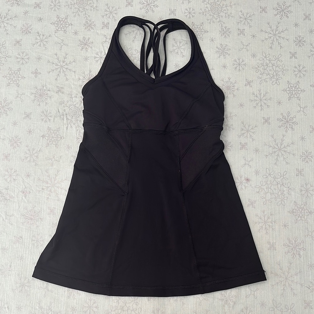 lululemon athletica Black Tank Top
